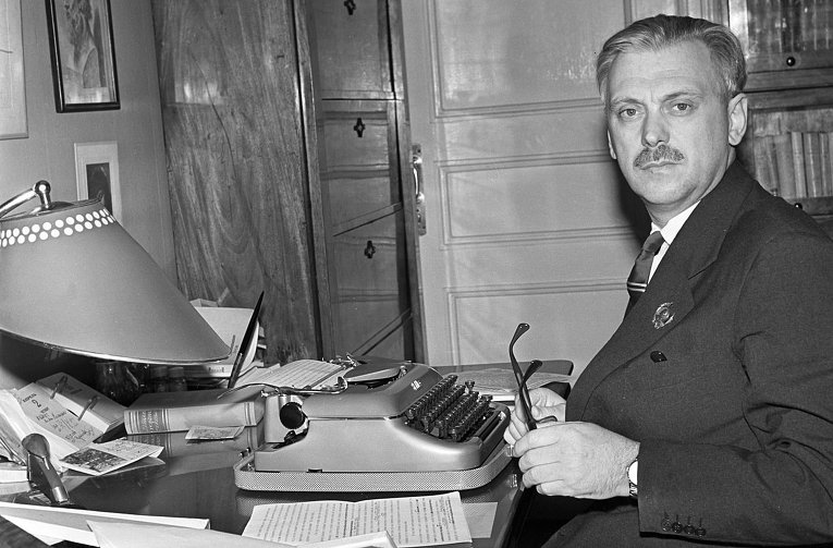 Сергей Михалков, один из авторов гимна СССР