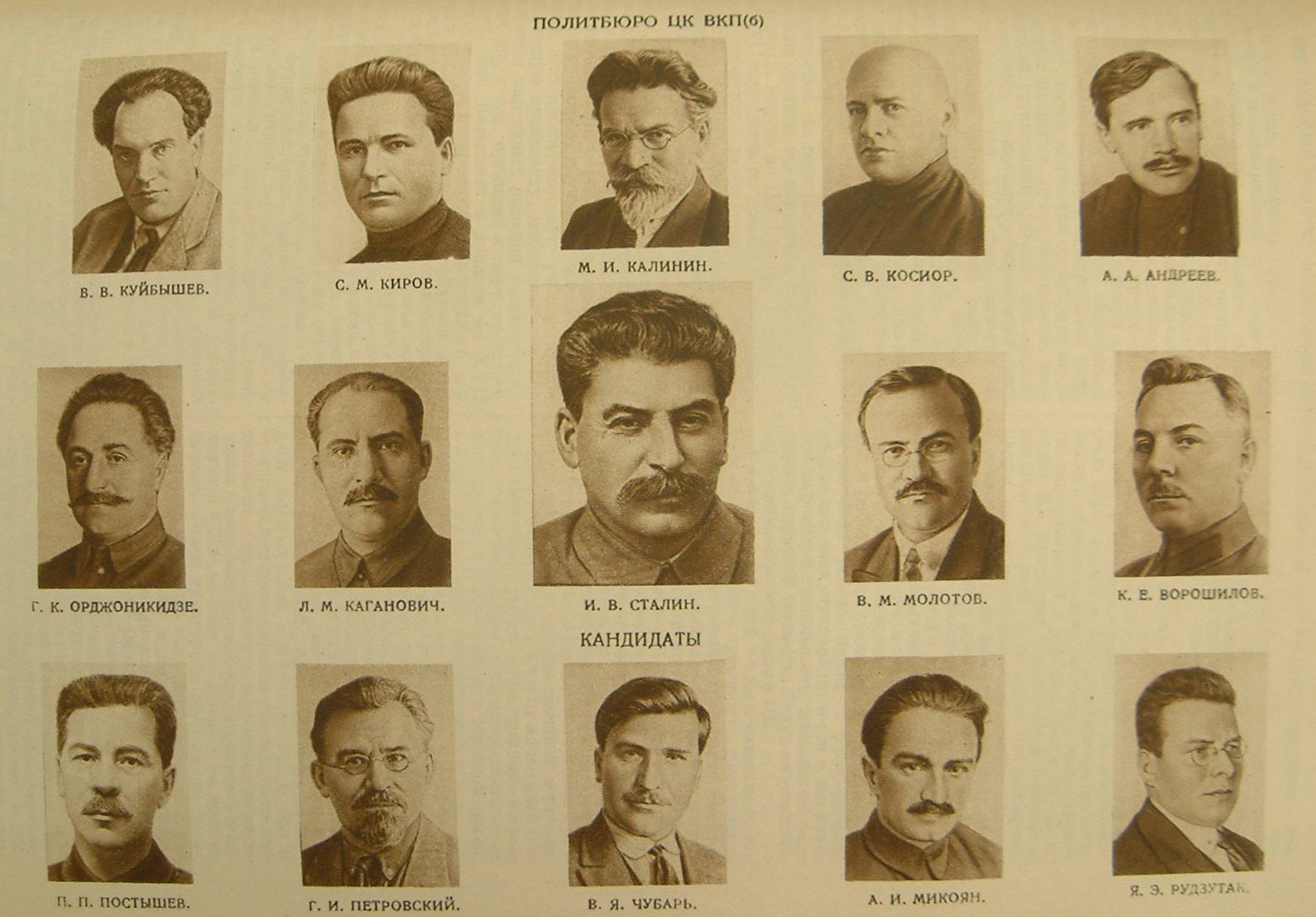 Сталинское Политбюро ЦК (1934)
