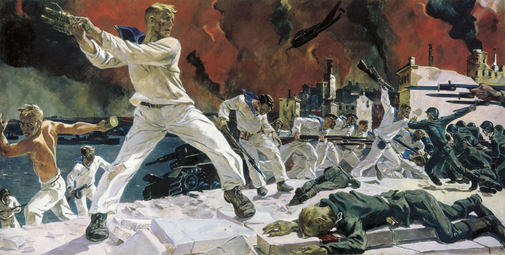 Оборона Севастополя. А.А. Дейнека, 1942 год.
